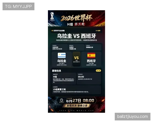 2026世界杯H组净胜球排行：西班牙优势锁定榜首
